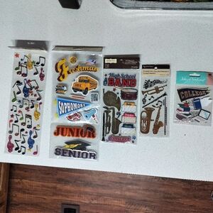 NWT Lot Of 10 Packages Of Scrapbook Embellishments